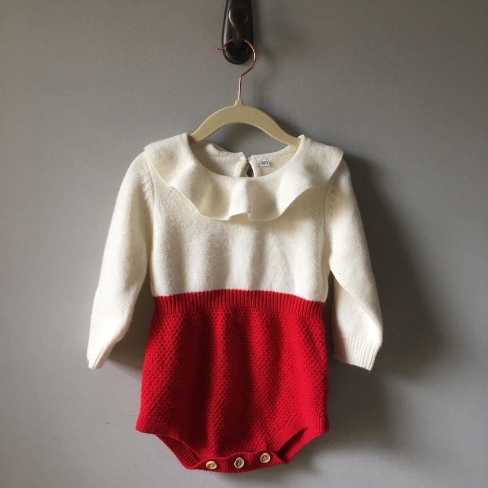 Boutique knit romper